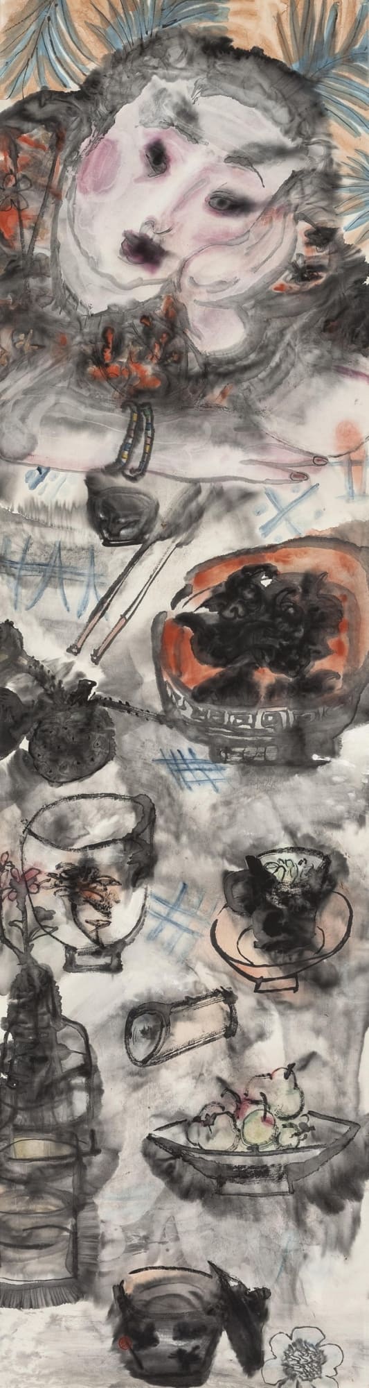 Li Jin 李津, Eaters Series: Melancholy Woman 饕客系列：愁绪, 1995